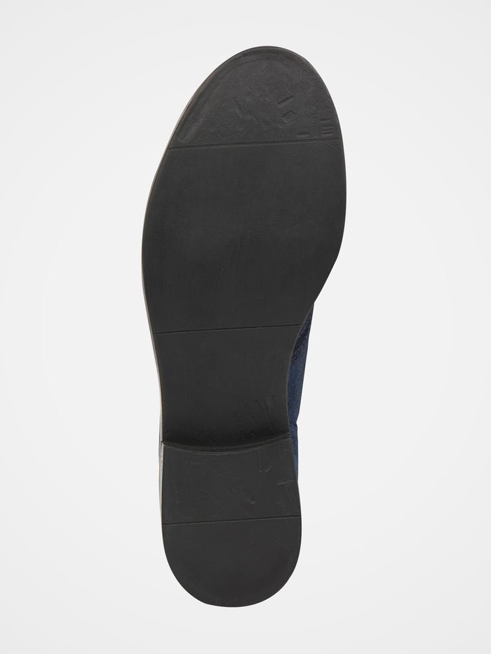 Brogued Strap Detail Chelsea Boots