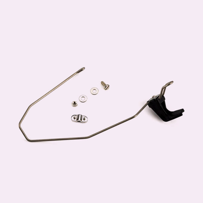 Brompton Mudguard stay incl fittings + hook Ti (front)