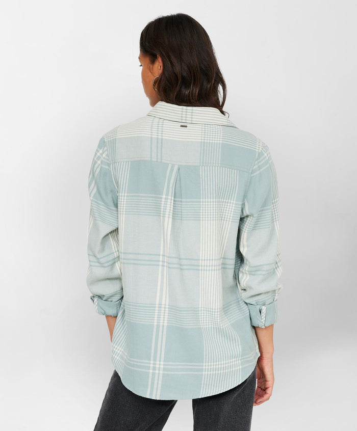Brooks Flannel - Silver Blue