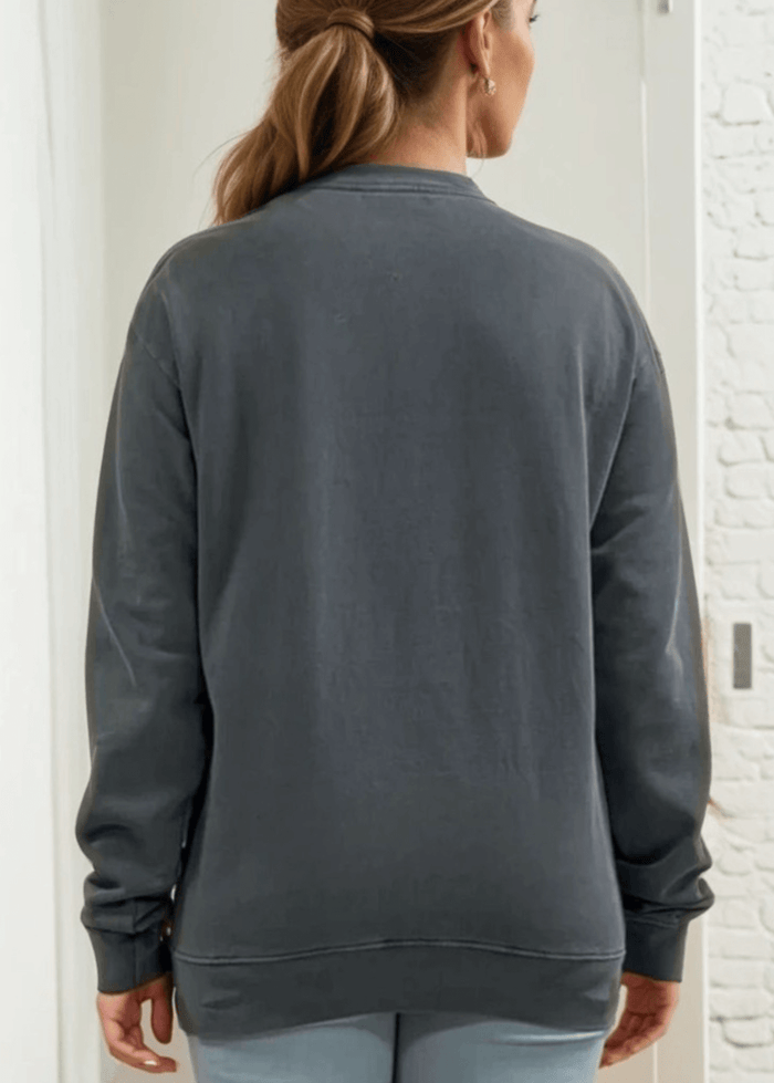 Brynlee Heavyweight Crew Neck Fleece Sweatshirt - Comfort and Style Combined - RFE Marketing Ventures