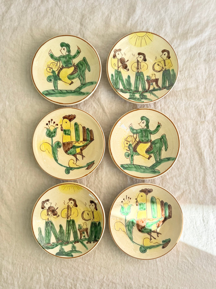 Bukowina Fruit Plates S/6