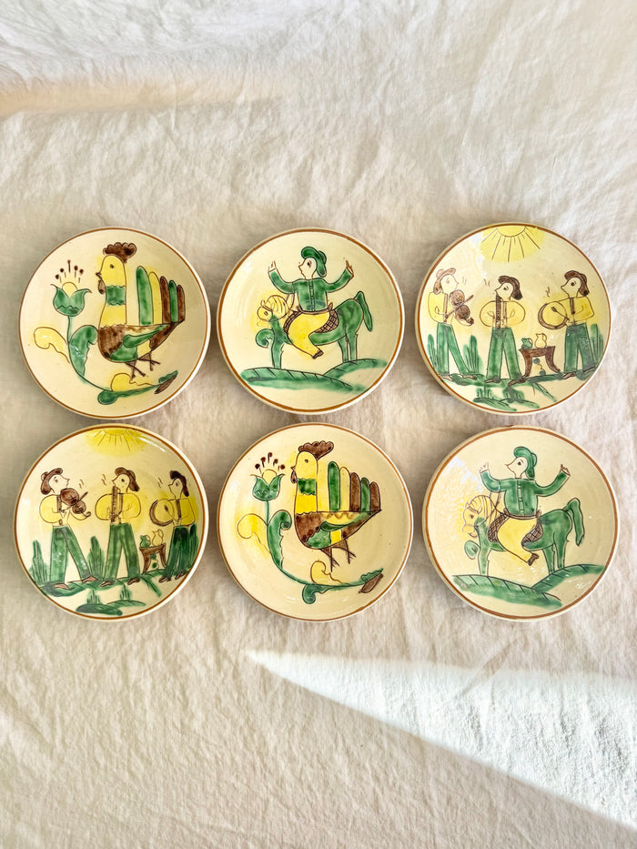 Bukowina Fruit Plates S/6