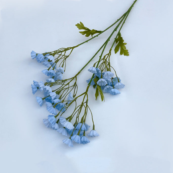 Bulk 10Pcs 30" Forget Me Not Artificial Flowers Long Stems Spray Floral Arrangement Wholesale