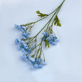Bulk 10Pcs 30" Forget Me Not Artificial Flowers Long Stems Spray Floral Arrangement Wholesale