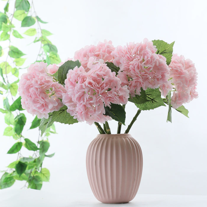 Bulk 2025 Upgraded 19" Real Touch Hydrangea Stems Perfect for Floral Arrangements Wholesale