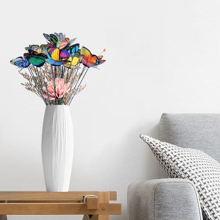 Bulk 2.3" 50 Pcs Butterfly Pick Random Color Wholesale