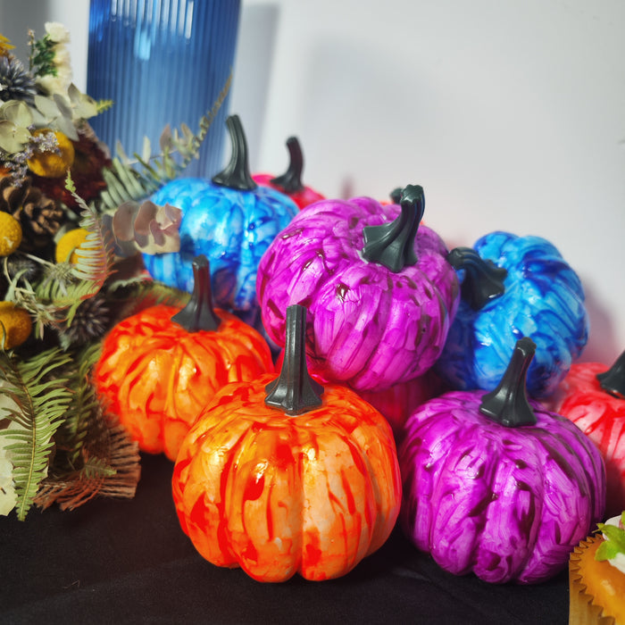 Bulk 3Pcs Exclusive Handmade Pumpkin Foam Pumpkins Glow in Dark Centerpiece Decor Wholesale