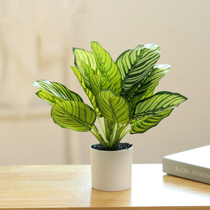 Bulk Artificial Plants Bonsai Greenery in Pot for Indoor Home Party Decoration Wholesale