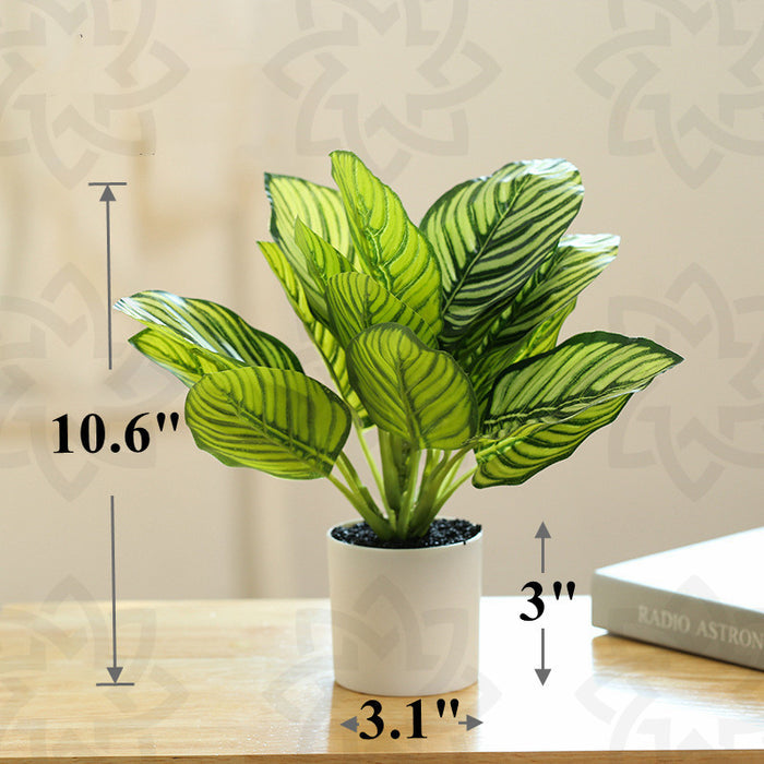 Bulk Artificial Plants Bonsai Greenery in Pot for Indoor Home Party Decoration Wholesale