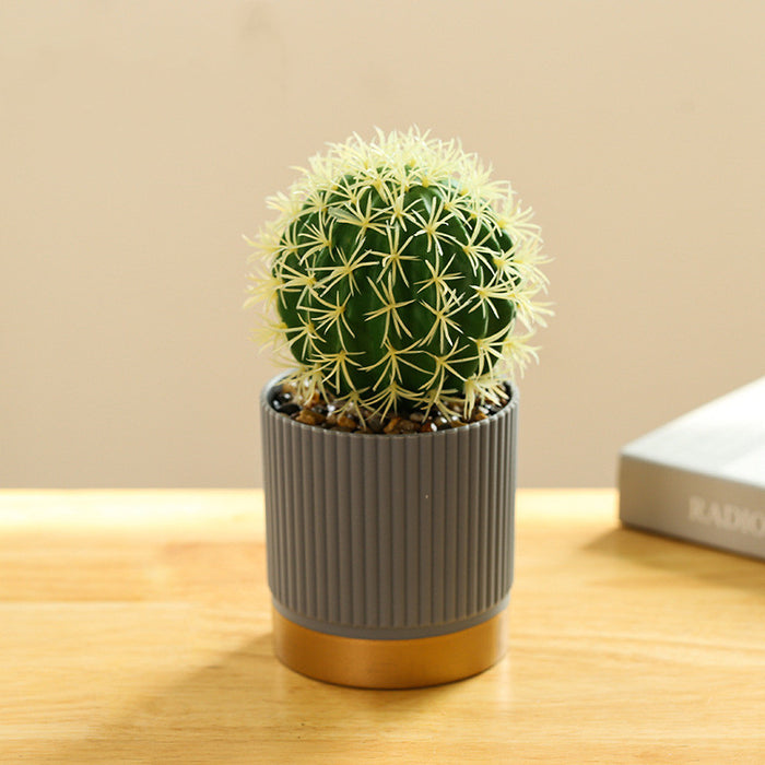 Bulk Artificial Potted Plants Cactus Bonsai Wholesale