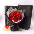 Bulk Artificial Soap Flowers Rose Mixed Carnation Bouquet Gifts for Her Wholesale