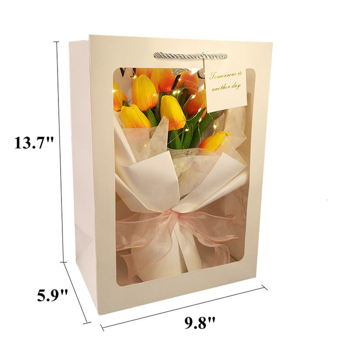 Bulk Artificial Tulips Flower Bouquet Gifts for Her Wholesale
