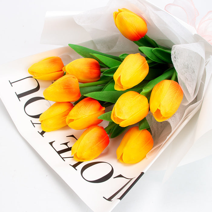 Bulk Artificial Tulips Flower Bouquet Gifts for Her Wholesale