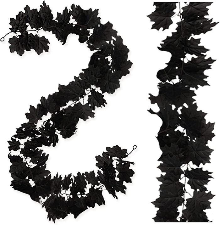 Bulk Black Halloween Garland Artificial Hanging Garland for Halloween Decorations Wholesale