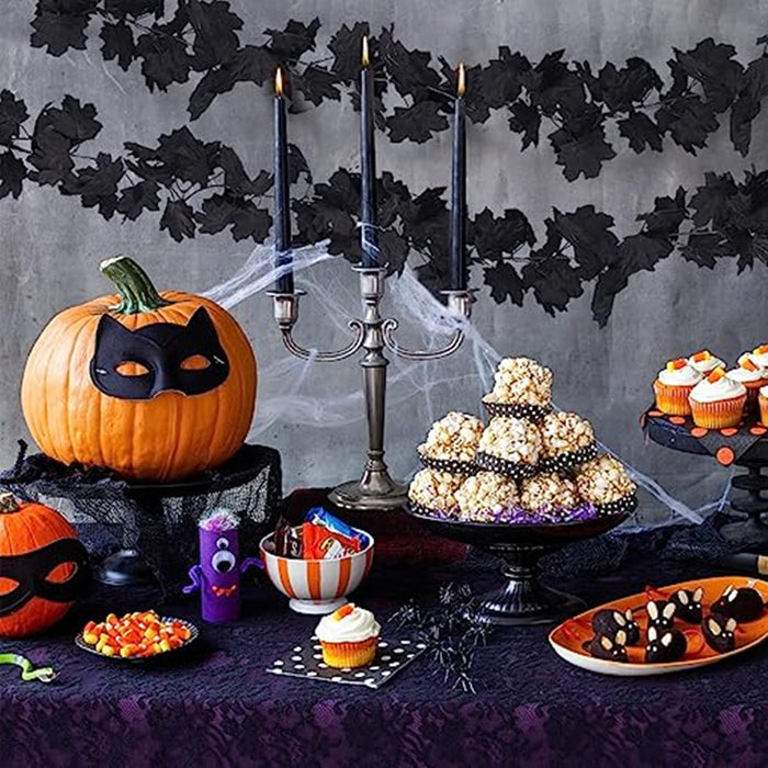 Bulk Black Halloween Garland Artificial Hanging Garland for Halloween Decorations Wholesale