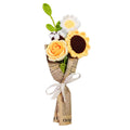Bulk Knitting Flower Pocket Boutonniere Handmade Crochet Wedding Bouquet Wholesale
