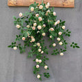 Bulk Rose Buds Hanging Flowers Garland Vine Silk Rose Artificial Flowers Hanging Wholesale