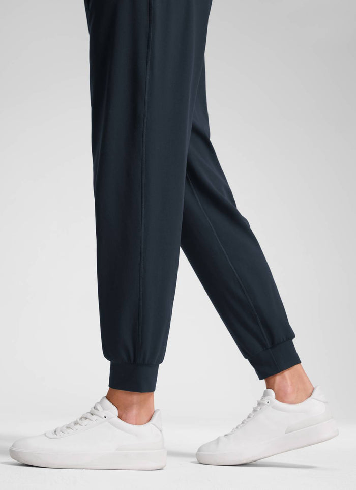 CRZ YOGA Women's Butterluxe Yoga High Rise Pocket Jogger 28" True Navy