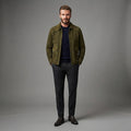 Buy Men's Green Classic Suede Jacket