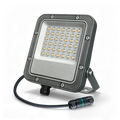 Calex LED Floodlight 30W - 4000K - IP65 - Grey