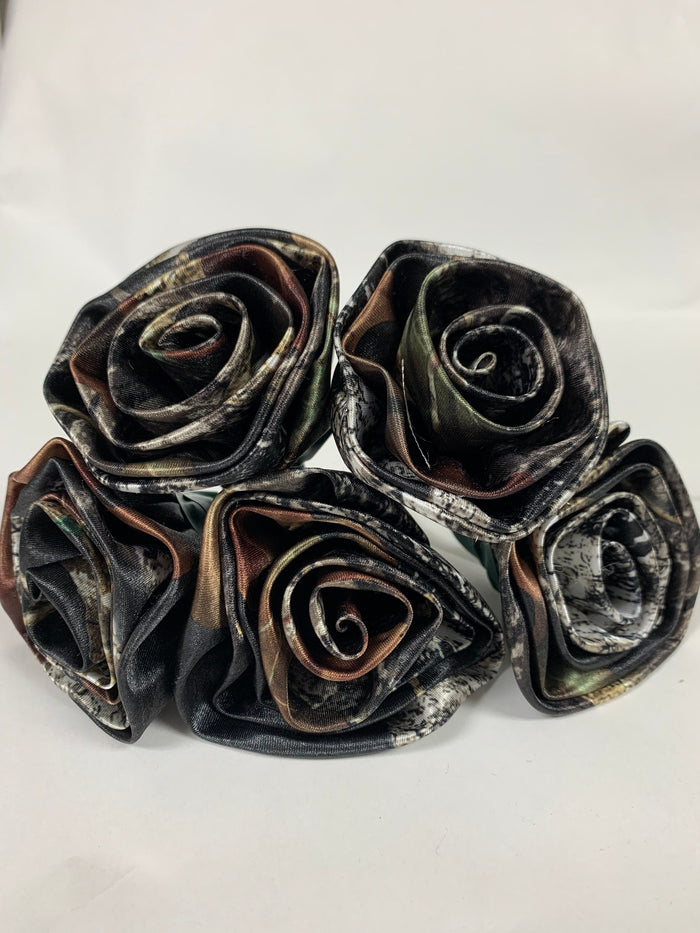 Camo Flowers- Mossy Oak New Break UP Various Sizes Available