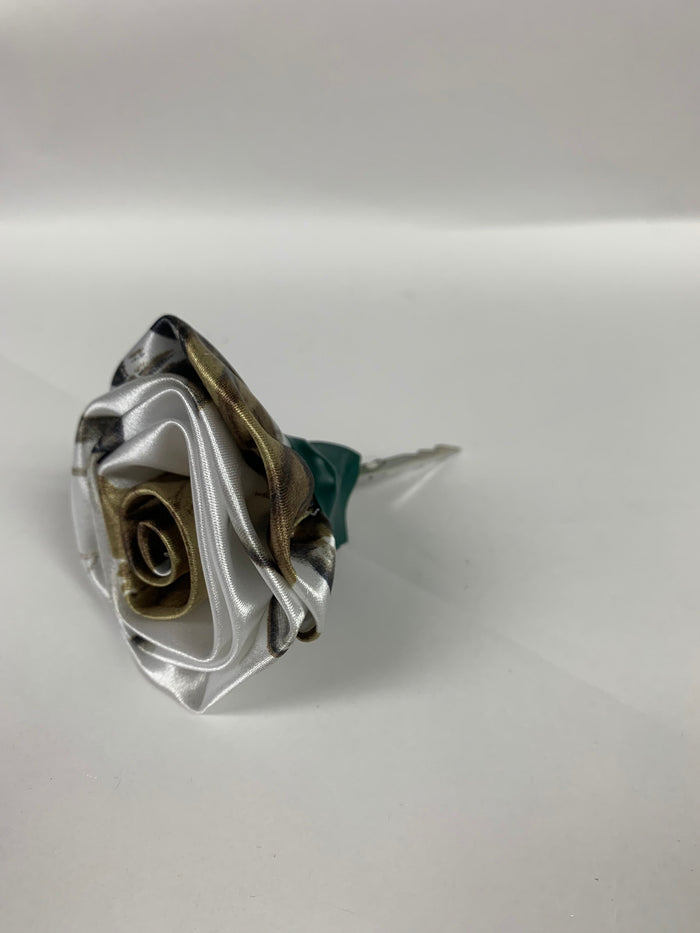 Camo Flowers- Realtree AP Snow,  Various Sizes Available