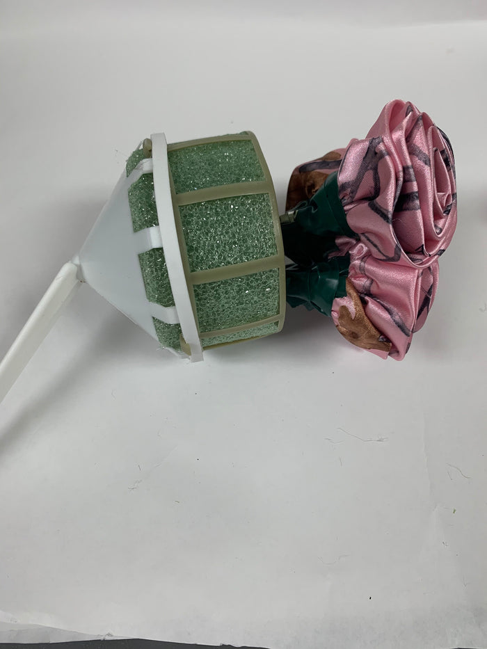 Camo Flowers-True Timber Snowfall Pink Various Sizes Available