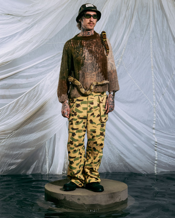 Canvas Overpant - Brushstroke Camo