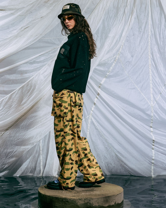 Canvas Overpant - Brushstroke Camo