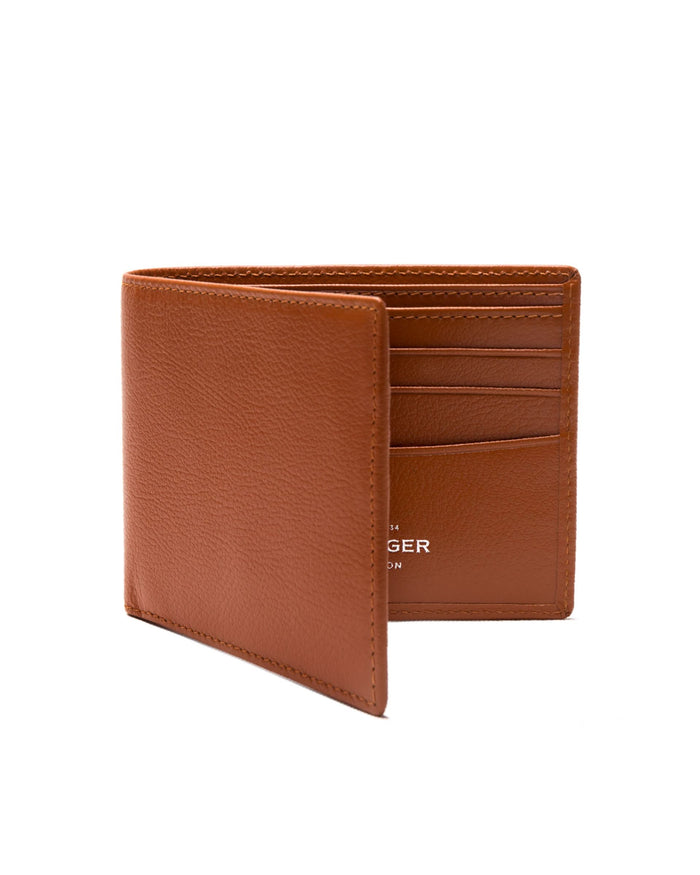 Capra Billfold Wallet Tan