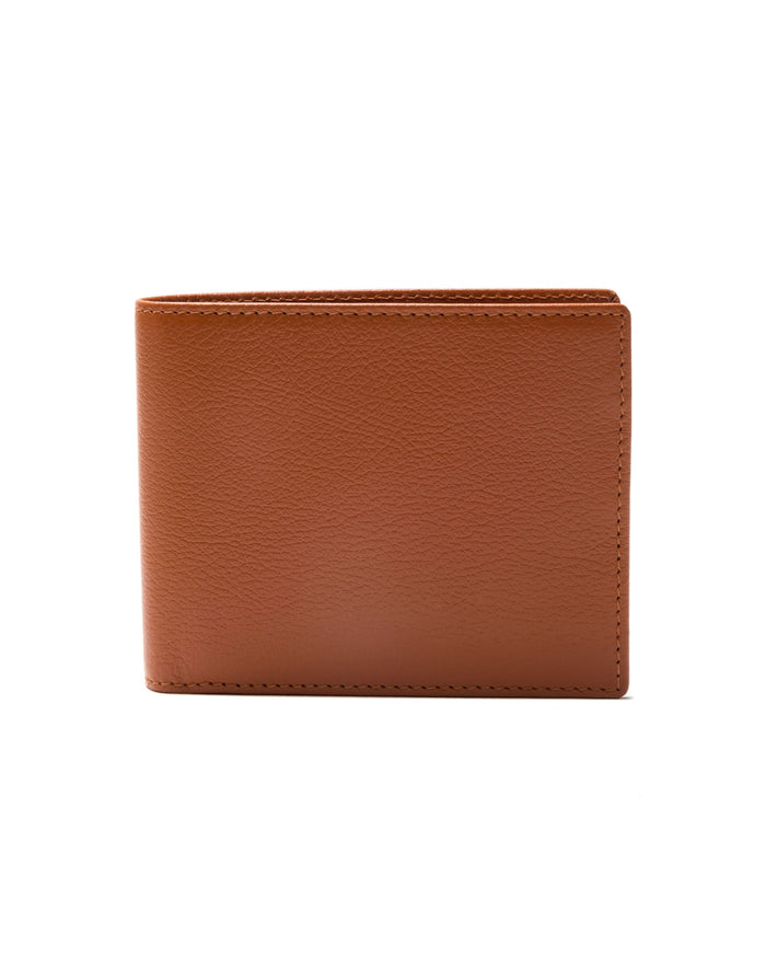 Capra Billfold Wallet Tan