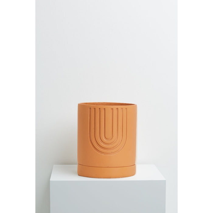 Capra Large Etch Planter, Desert - Sold As-Is