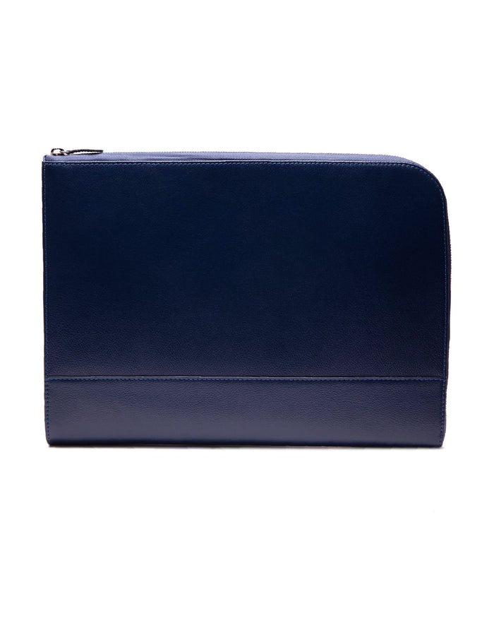 Capra Large Zip Pouch - Marine Blue