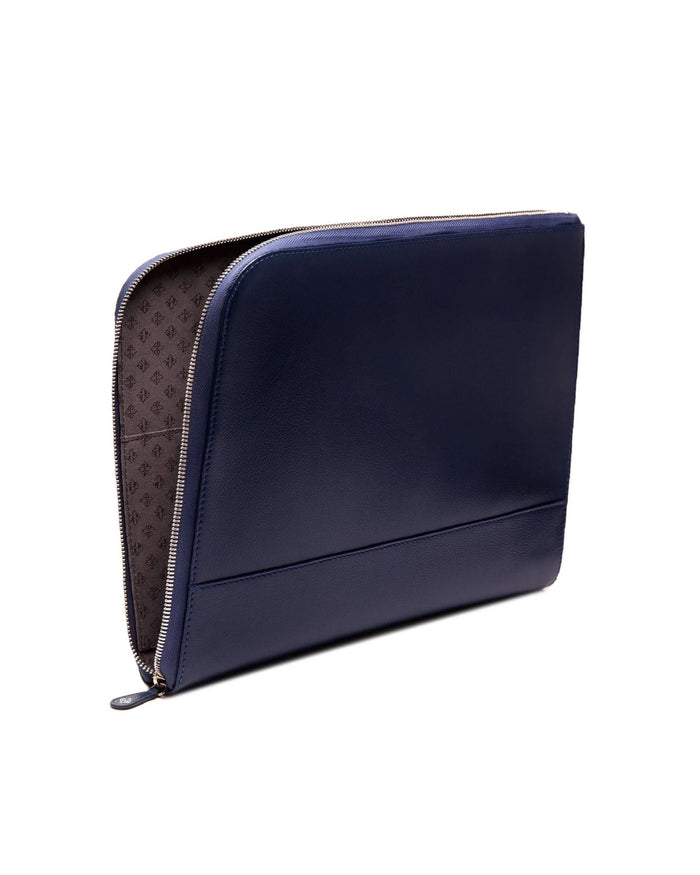 Capra Large Zip Pouch - Marine Blue