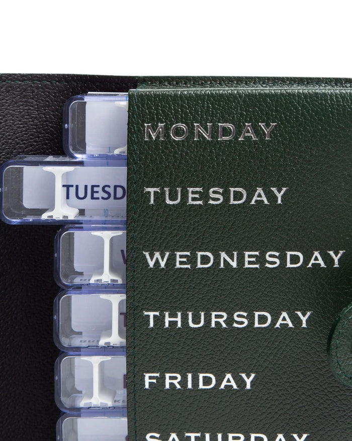 Capra Pill Case Forest Green