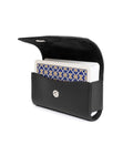 Capra Single Playing Card Case Black