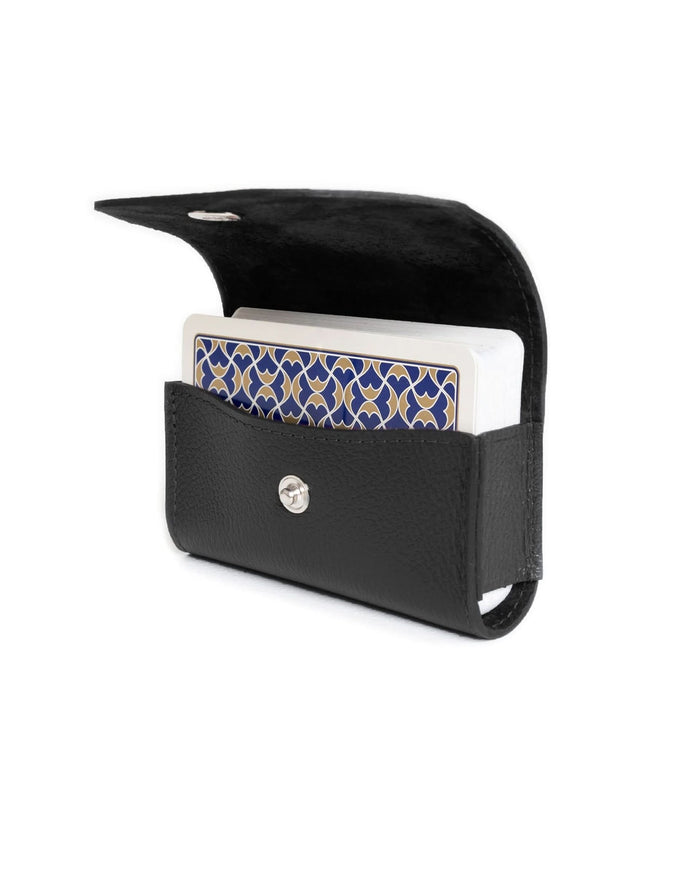 Capra Single Playing Card Case Black