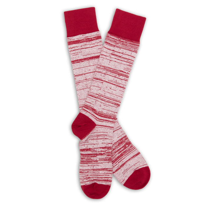 Cardinal Marl Dress Socks - SARTORO