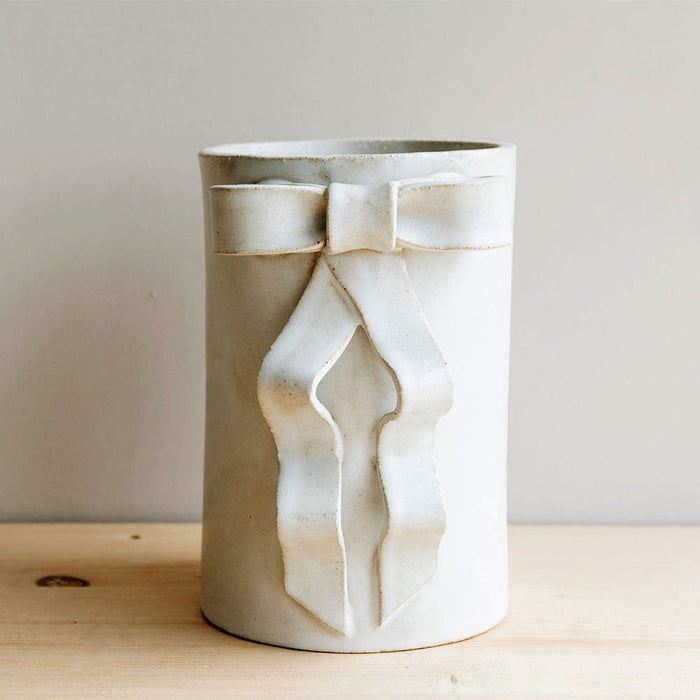 Ceramic Bow Vase