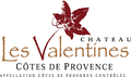 Chateau les Valentines Cotes de Provence Rouge 2022