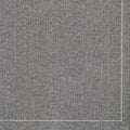 Eclectic Françoise Paviot Chine Gris grey airlaid dinner napkin with a textured linen-like woven effect