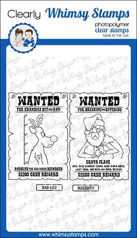 Christmas Convicts Clear Stamps - Whimsy Stamps