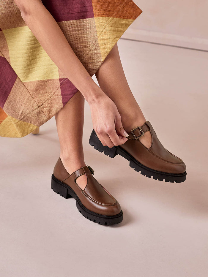 Chunky T Bar Loafer