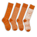 CiderOrange Dress Socks 4 Pack - SARTORO