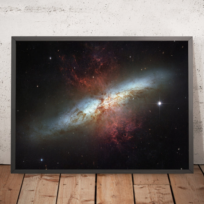 Cigar Galaxy (Messier 82) – Hubble Space Telescope Image