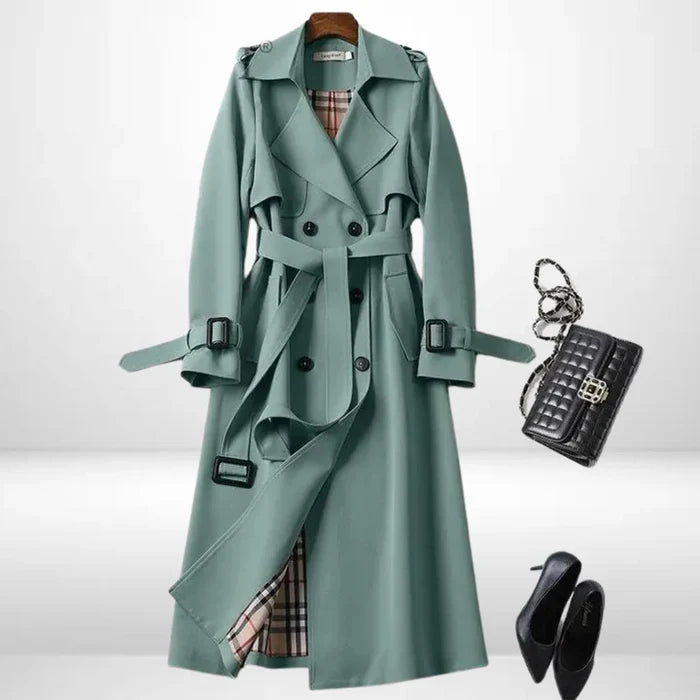 Clara – Premium Cotton Trench Coat
