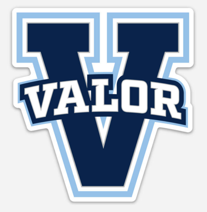 Class of 2028 Valor V Decal