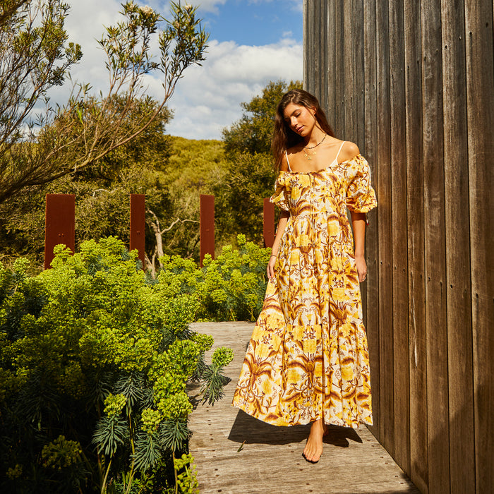 Clementine Tiered Maxi Dress