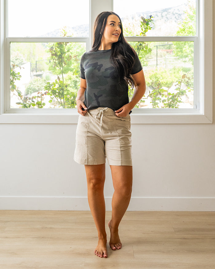 Club Shorts - Sand Beige Rae Mode