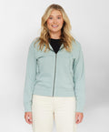 Coast To Coast Zip - Washed Light Teal